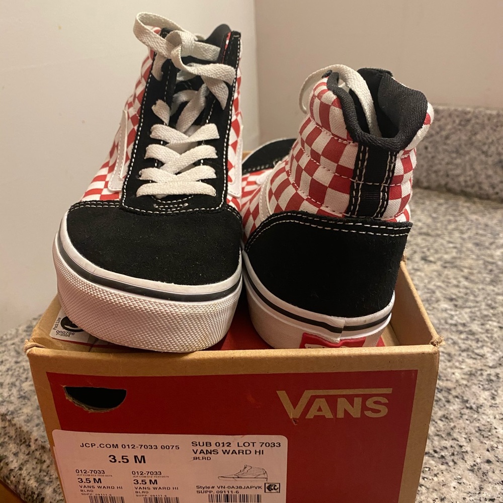 Checkered Vans